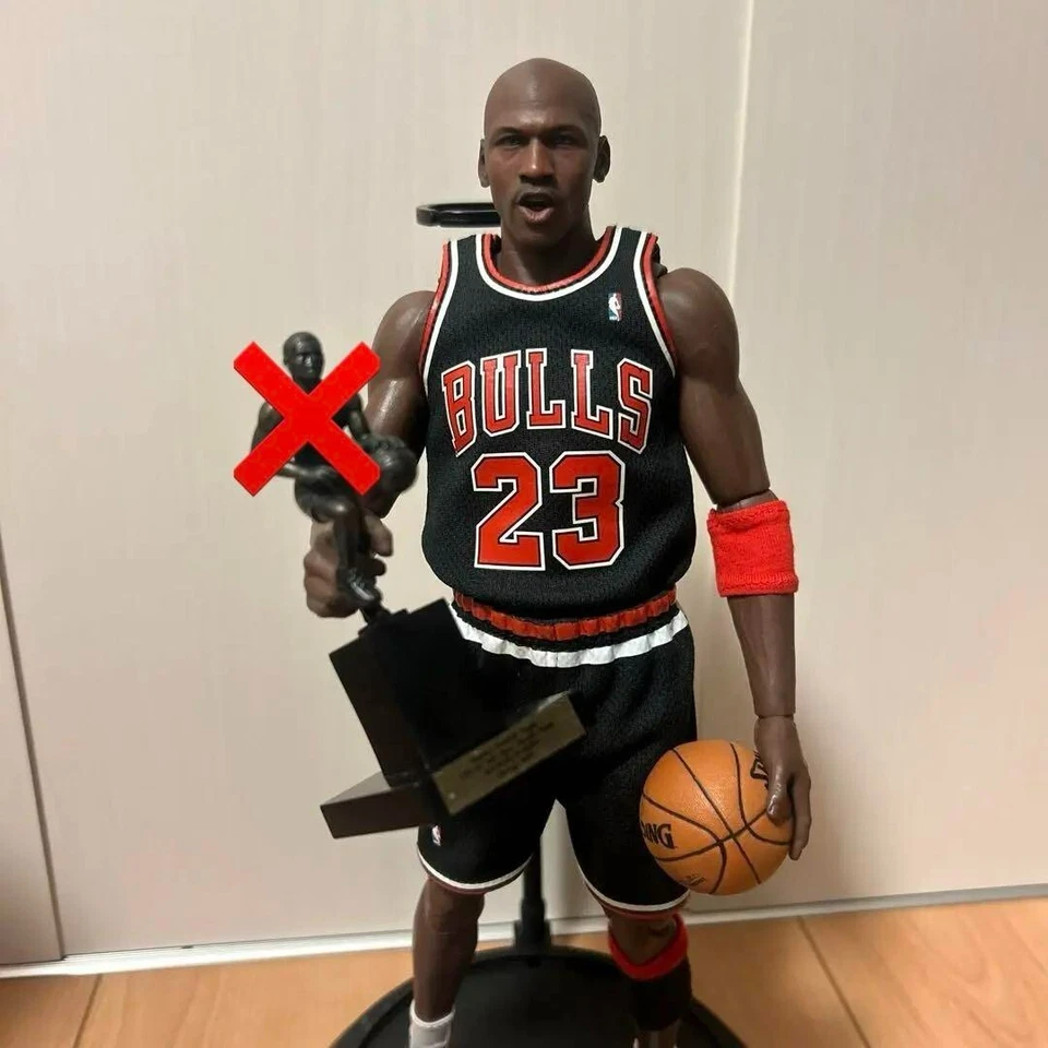 Enterbay Michael Jordan NBA 1/6 Figure Real Masterpiece Rare - Image 2 of 4
