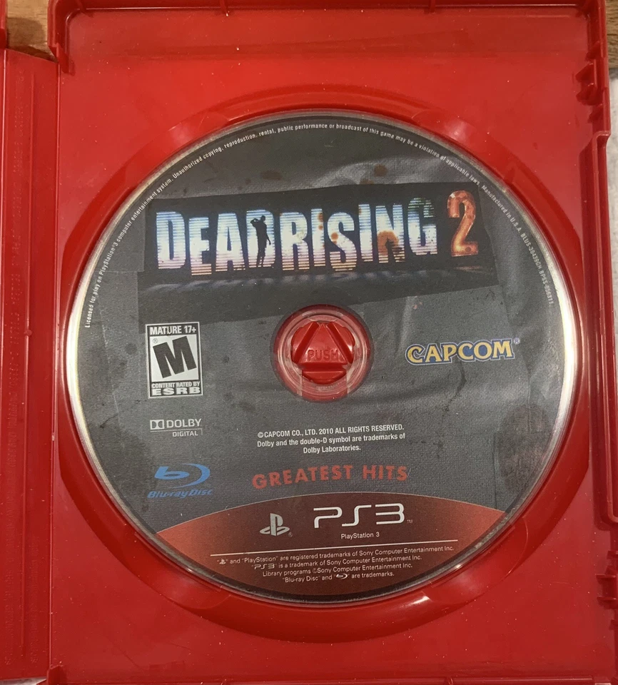 Dead Rising 2 (Sony PlayStation 3, 2010) Zombies Tested - Image 3 of 3
