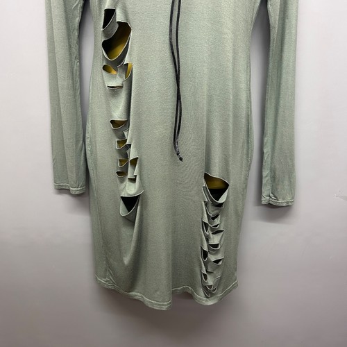 Vestido ceñido al cuerpo Glamour Babe caqui cortado con cordones mediano/grande elástico - Imagen 5 de 12
