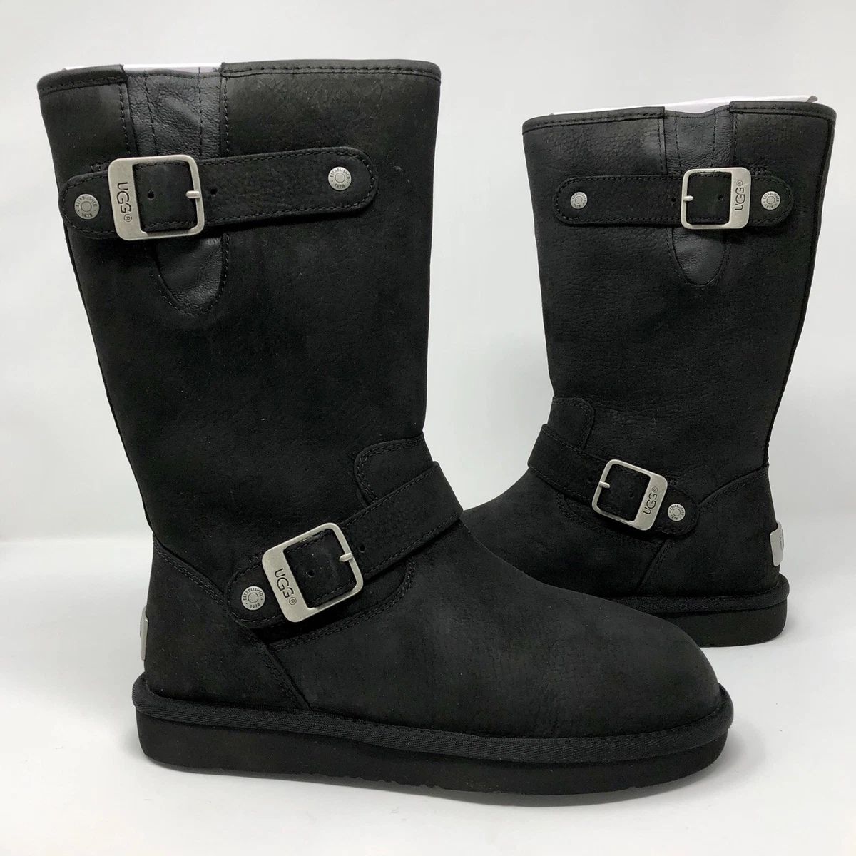 Ugg sutter buckle boots in black cheap