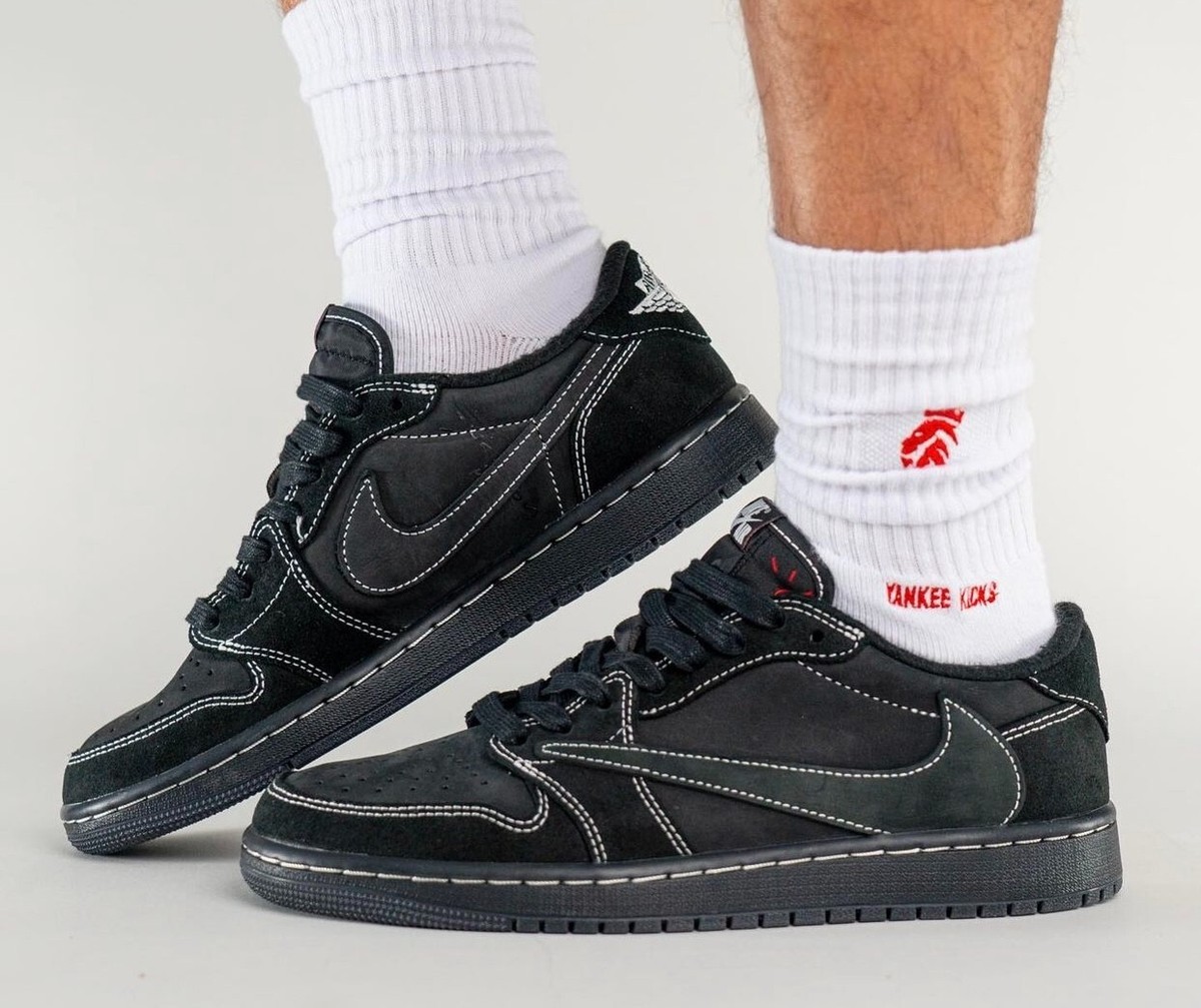 10- Brand New Travis Scott x Air Jordan 1 Low OG “Black 10- Brand New Travis Scott x Air Jordan 1 Low OG “Black