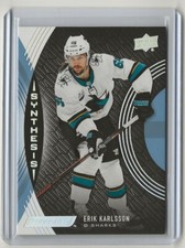 18-19 2018-19 Upper Deck Engrained Synthesis #S27 Erik Karlsson San Jose Sharks