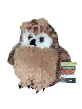Adventure Planet Animal Den 9" Owl Stuffed Animal Toy New with Tag