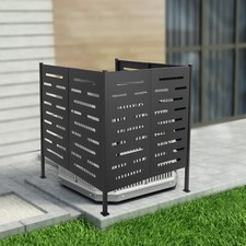 Air Conditioner Fence Iron Outdoor Equipment Enclosure Privacy Fence Panel