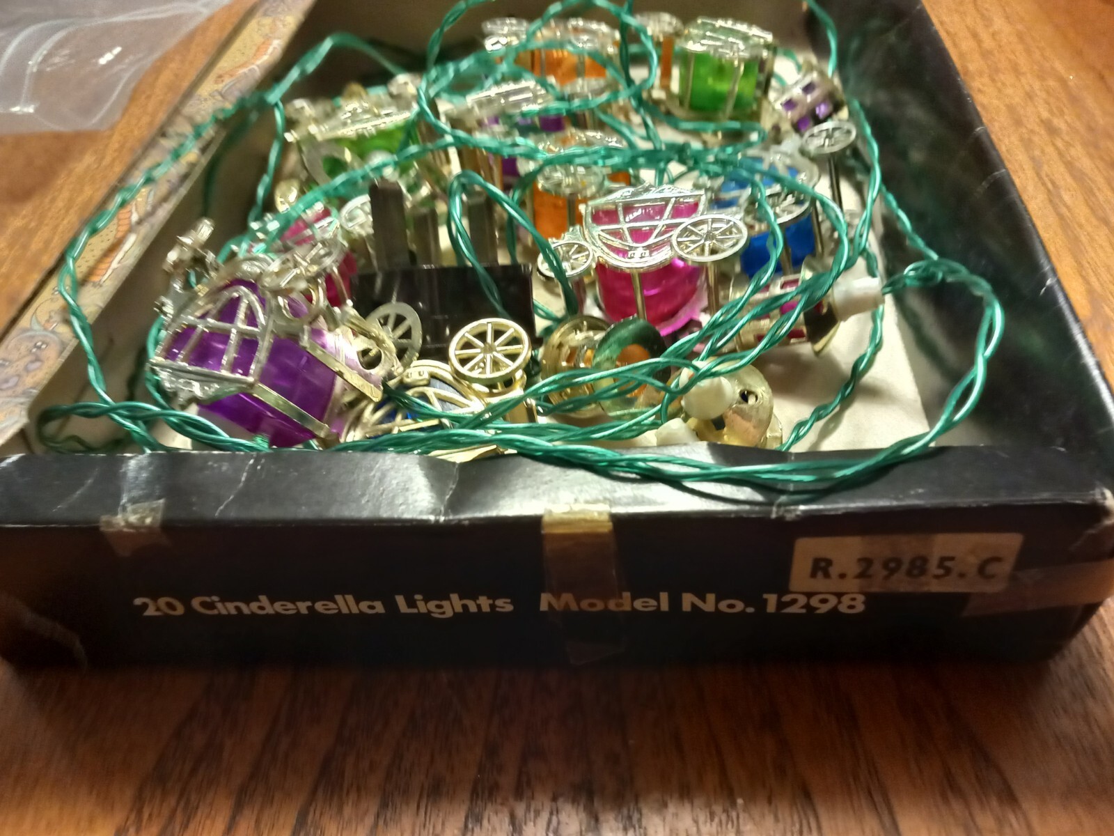 Cinderella Fairy Lights Pifco Vintage Working With Box eBay