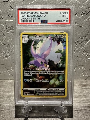 Hisuian Goodra graded PSA 9 for sale on eBay