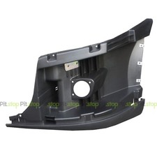 Freightliner Cascadia Bumper End Reinforcement With Fog Hole Left Side Freightliner Cascadia Bumper End Reinforcement With Fog Hole Left Side