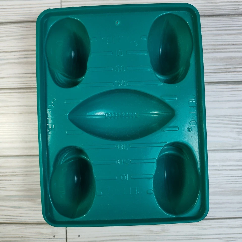 Jello Jell-O Jigglers Mold Lot Of 3 Football Helmets Christmas American Flag - Image 4 of 4