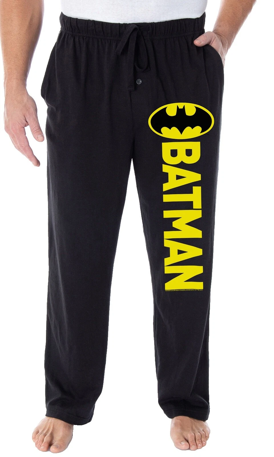Batman Black Sleepwear & Robes for Men