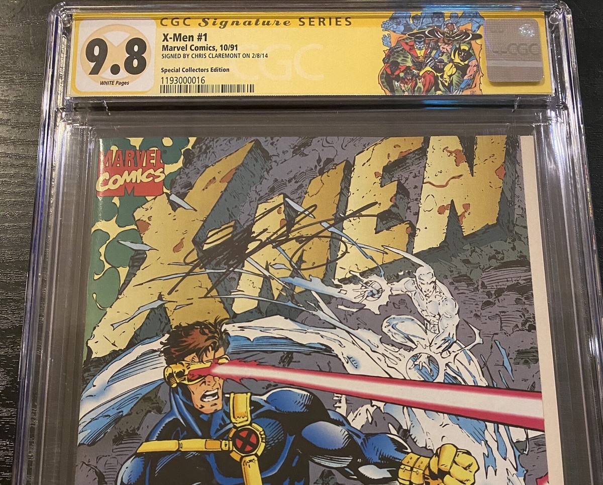 X-Men 1 CGC 9.8 SS Signed Chris Claremont Special Edition CUSTOM