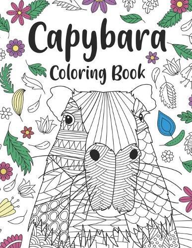 Paperland Publishing Capybara Coloring Book (Tascabile)