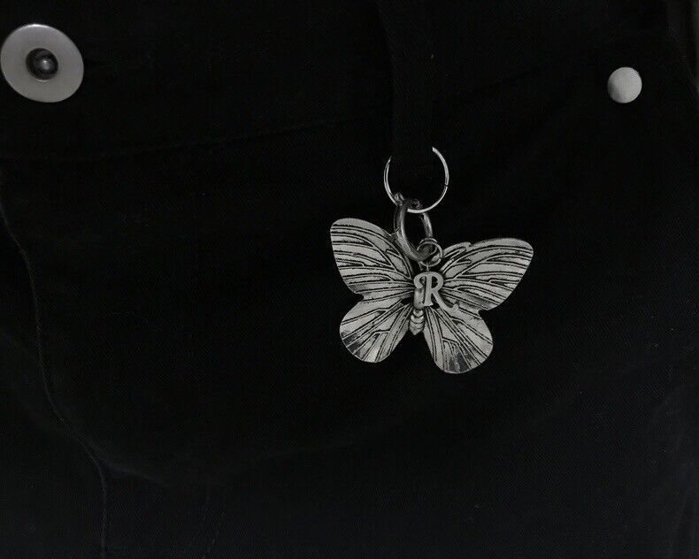 RAF SIMONS 蝶 ロゴ ネックレス Archiveredux Vintage Metal Butterfly Pendant Raf Simons