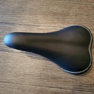 Showell Hyper Bicycle Seat - VXV - 6.5'' X 11'' - Black - TPT Cycle