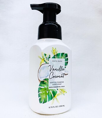 Bath Body Works VANILLA COCONUT Gentle Foaming Hand