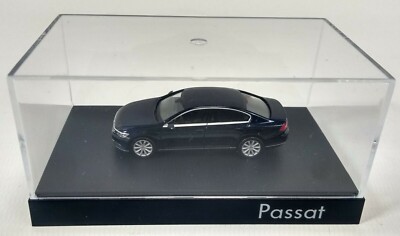 NEW GENUINE VW PASSAT B8 SALOON NIGHT BLUE METALLIC 1:87 SCALE