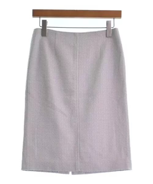 green label relaxing Knee length Skirt Gray 36 Approx. S