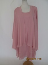  2pc SLEEVELESS LONG JKT, MOTHER - BRIDE DRESS ,5X,6X DUSTY ROSE