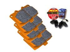 EBC Bremsbeläge Orangestuff Vorne für BMW 3er (E90 E91 E93) X1 E84 DP92006