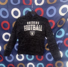 Outerstuff NFL Youth Boys Las Vegas Raiders Primary Logo NFL Hoodie size medium
