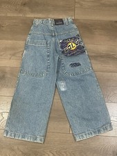 Vintage NWT 90s Solo Semore Jr Baggy Denim Jeans 7/8 Made In USA Skaters 21X22