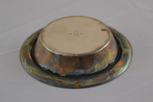 GEORG JENSEN 925 Silber danish Design Modell 1142 Design Denmark rare plate - Picture 3 of 4