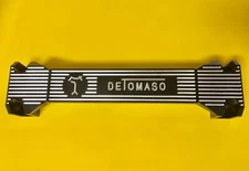 DETOMASO PANTERA 71-74 PARTS:   REAR SWAY BAR DRESS UP PLAQUE