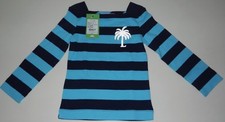 NWT GIRL'S SIZE 3 LILLY PULITZER GAZELLE RUGBY STRIPE TOP SRP $48