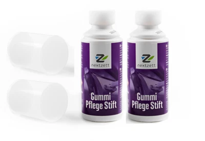 Nextzett Gummi Pflege Rubber Care Stick 2 Bottles of 100ml FREE SHIPPING - Image 1 of 4
