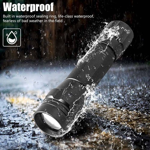 Linterna LED Infrarroja Antorcha Zoom IR 850nm/940nm Caza Rojo/Verde Luz Blanca - Imagen 4 de 30