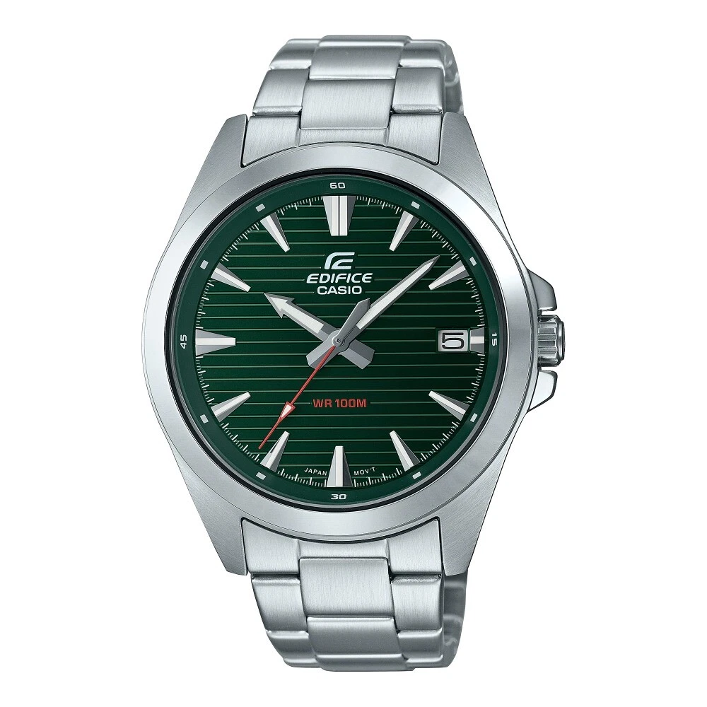 Edifice casio deals stainless steel