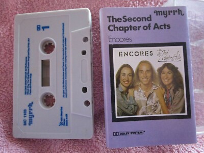 2nd Chapter Of Acts ENCORES Myrrh MC 1103 Audio Tape Cassette Album