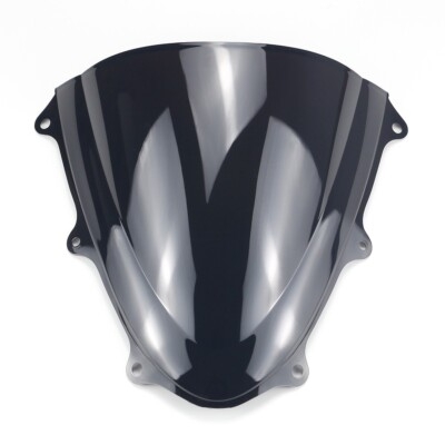 #ad Black Windscreen Windshield For Suzuki GSXR600 GSXR750 2011 2024 Double Bubble $22.85
