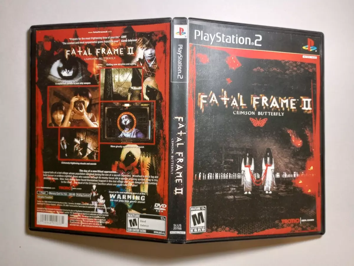 FATAL FRAME II: CRIMSON BUTTERFLY - PS2