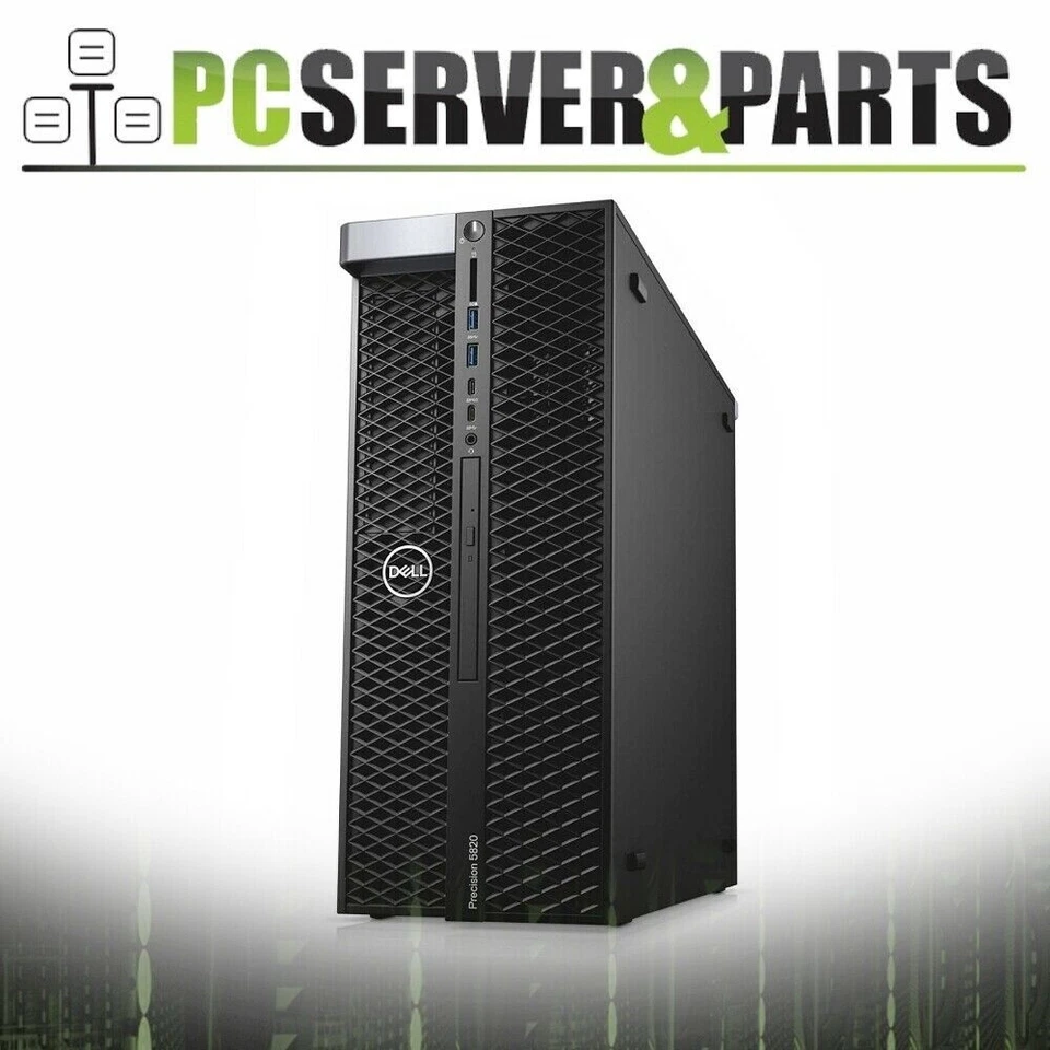 Dell Precision T5820 6-Core 3.70GHz W-2135 8GB 512GB SSD+2TB NVS 310 Win10 - Image 2 of 4