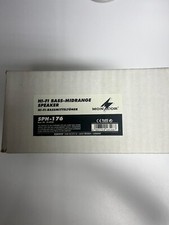 Monacor SPH-176 High-Quality-Hi-Fi-Tiefmitteltöner 70 W 8 Ω-Gummisicke