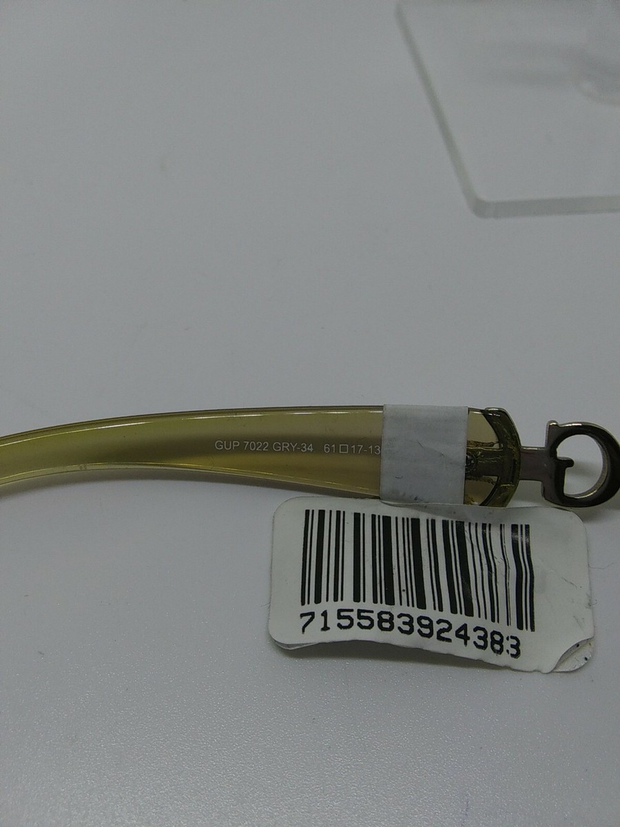 Authentic Guess GUP7022 GRY34  61-17-130 Womens Sunglasses Gold Guess Logo Arms s-l1200.webp main image 3