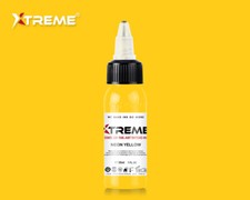 NEON YELLOW Xtreme Ink Premium Bright Solid Color Tattoo Pigment Made in USA