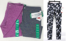 Tuff Athletics Girl's Athletic Leggings, UPF 40 , Pick Color Design / Size, NWT