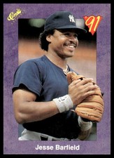 1991 Classic Game Purple Jesse Barfield New York Yankees #61