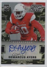 2016 Panini Prizm Collegiate Draft Picks Camo /199 Demarcus Ayers #296 Auto 0f8