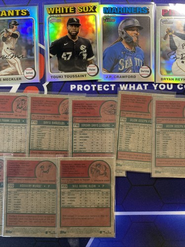 2024 Topps Heritage High Number 15 Card SP & Paralell Lot/ #'d cards - Picture 4 of 5