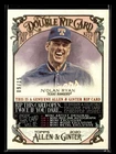 2020 Topps Allen & Ginter Nolan Ryan Ivan Rodriguez Double Rip Card /15 Unripped