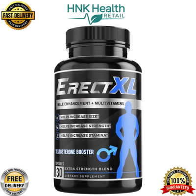 ErectXL Male Performance + MULTIVITAMIN, Increase Size, Strength, Stamina - 30CT