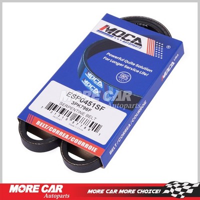 Accessory Drive Belt 3PK796F for Hyundai Sonata Santa Fe Kia Optima Sorento