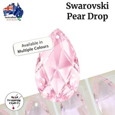 Swarovski 8721 - Pear Drop - 28mm. 1 piece per pack