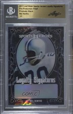 2017 Leaf Metal Sports Heroes Loyalty Signatures 1/1 Mel Renfro #LS-MR2 HOF 0h1