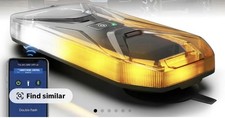 Agrieyes W230 Amberwhite Strobe Light Bar App Remote Control Led Wireless