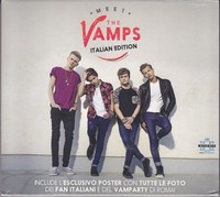 Cd + Poster Vamps - Meet The Vamps - Italian Edition - Last Night Neu Schuber