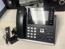 Yealink SIP-T46G Gigabit VoIP Phone 4.3" Color Display Tested w/ Power supply