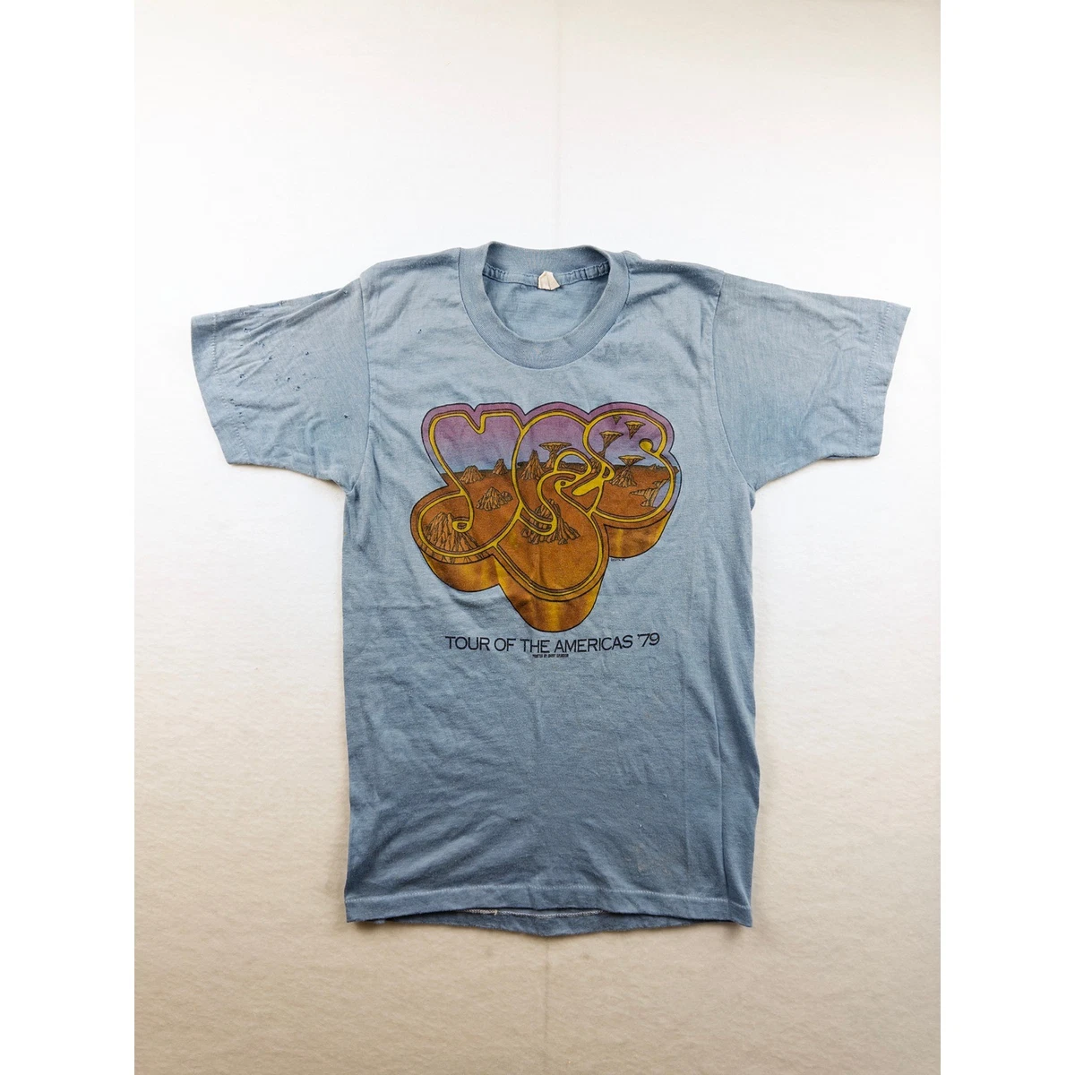 Yes Band Shirt In Men's Vintage T-Shirts for sale - eBay